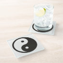 Zoek naar yin yang symbool onderzetters Geest