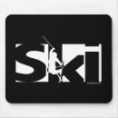 Recherche de ski alpin tapis souris Skieur