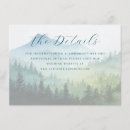 Recherche de nature 11x16 invitations Minimaliste
