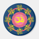 Recherche de méditation refrigérateur magnets Symbole om