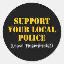 Recherche de crime autocollants Police