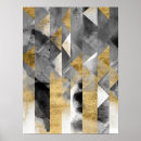 Zoek naar zilver posters Geometrisch