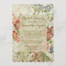 Zoek naar vintage floral wedding uitnodigingen Elegant