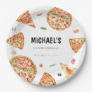 Recherche de pizza assiettes en papier Anniversaire