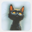 Recherche de triste chat autocollants Chaton