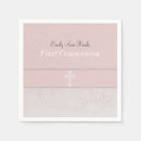 Recherche de baptisé serviettes Rose