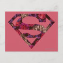 Recherche de bouclier de s cartes postales Supergirl