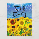 Recherche de colombe de paix cartes postales Fleurs