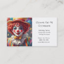 Zoek naar clowns visitekaartjes Entertainment