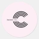 Recherche de blush monogram autocollants Rose pâle