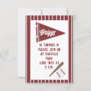 Recherche de de base ball invitations Garçon