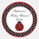 Recherche de pois rouge autocollants Point