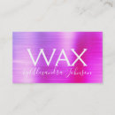 Recherche de wax cartes visite Cire