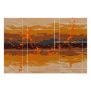 Zoek naar grenzen posters Abstract