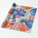 Zoek naar bloemen patroon cadeaupapier Helder