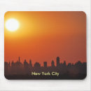 Recherche de new york city tapis souris Coucher du soleil