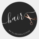 Zoek naar scharen stickers Haarstylist