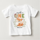 Recherche de renard de bébé vêtements Chemise d'anniversaire