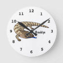 Zoek naar reptielen klokken Illustratie