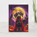 Recherche de dachshund cartes halloween Dog