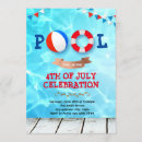 Zoek naar july 4th bbq uitnodigingen Poolpartij