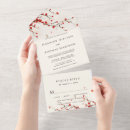 Zoek naar cherry blossom wedding uitnodigingen Bloembruiloft