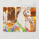 Recherche de chevaux de carrousel cartes postales Pour enfants