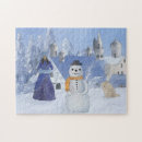 Recherche de pour une reine puzzles Neige