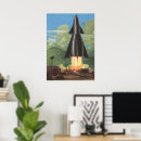 Recherche de fusées posters Rétro