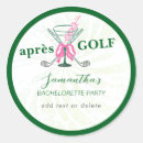 Recherche de jeu de golf autocollants Dernier swing avant l'anneau