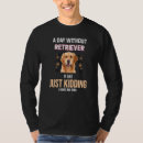 Recherche de golden retriever tshirts Citation