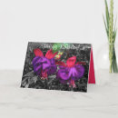 Recherche de fuschia vœux cartes Floral