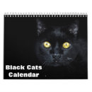 Recherche de chat noir calendriers Cat