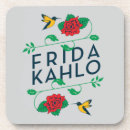 Zoek naar alternatief onderzetters Frida kahlo