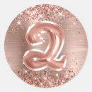 Zoek naar nummer twee stickers Modern