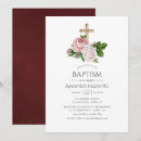 Recherche de vintage baptême invitations Rose