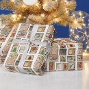 Zoek naar postzegel cadeaupapier Winter