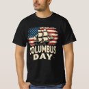 Recherche de columbus day tshirts Américain