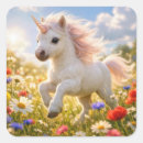 Recherche de licorne blanche autocollants Anniversaire