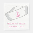 Recherche de voile serviettes Baby shower nautique