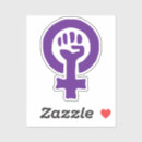 Recherche de symbole féministe autocollants Femmes