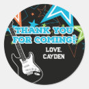 Recherche de guitare noire autocollants Parti