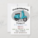 Recherche de scooter anniversaire invitations Cyclomoteur