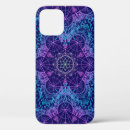 Recherche de motif floral psychédélique iphone coques Mandala