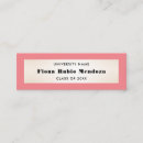 Recherche de nom mini cartes visite Tendance