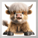 Zoek naar koe druk posters Schattig