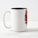 Recherche de guerrier samouraï tasses Soleil rouge