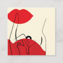 Recherche de mystérieuse cartes visite Femme