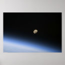 Recherche de luminescence art Vue de l'espace