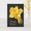 Recherche de canna vœux cartes Jaune